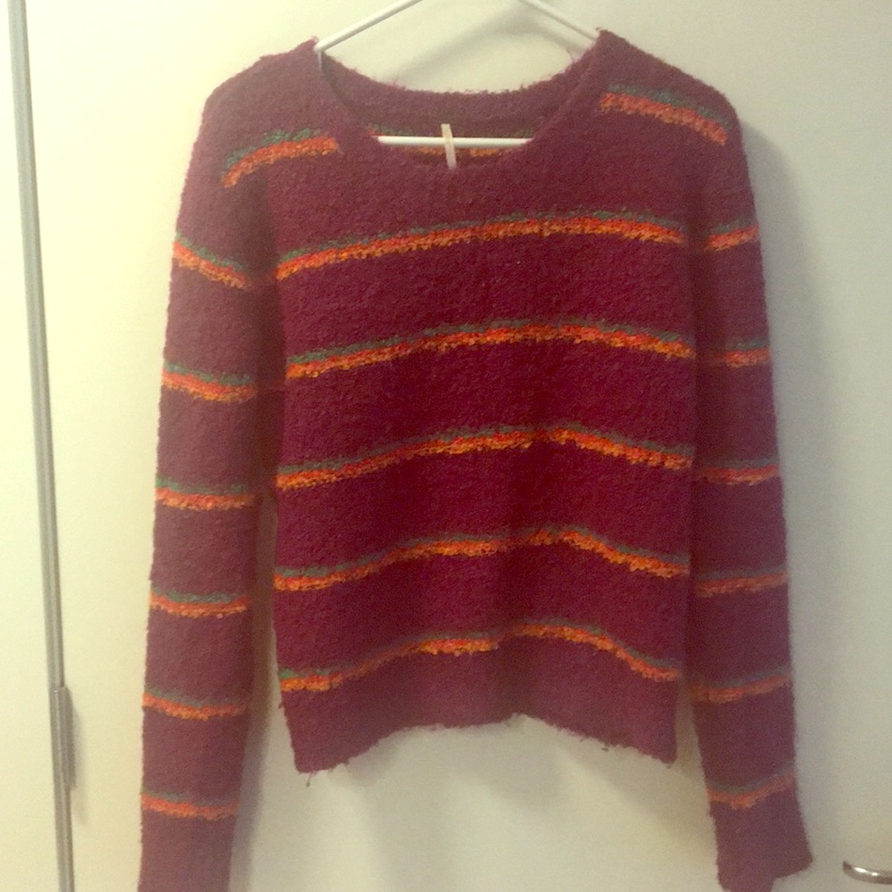 Free people striped sweater